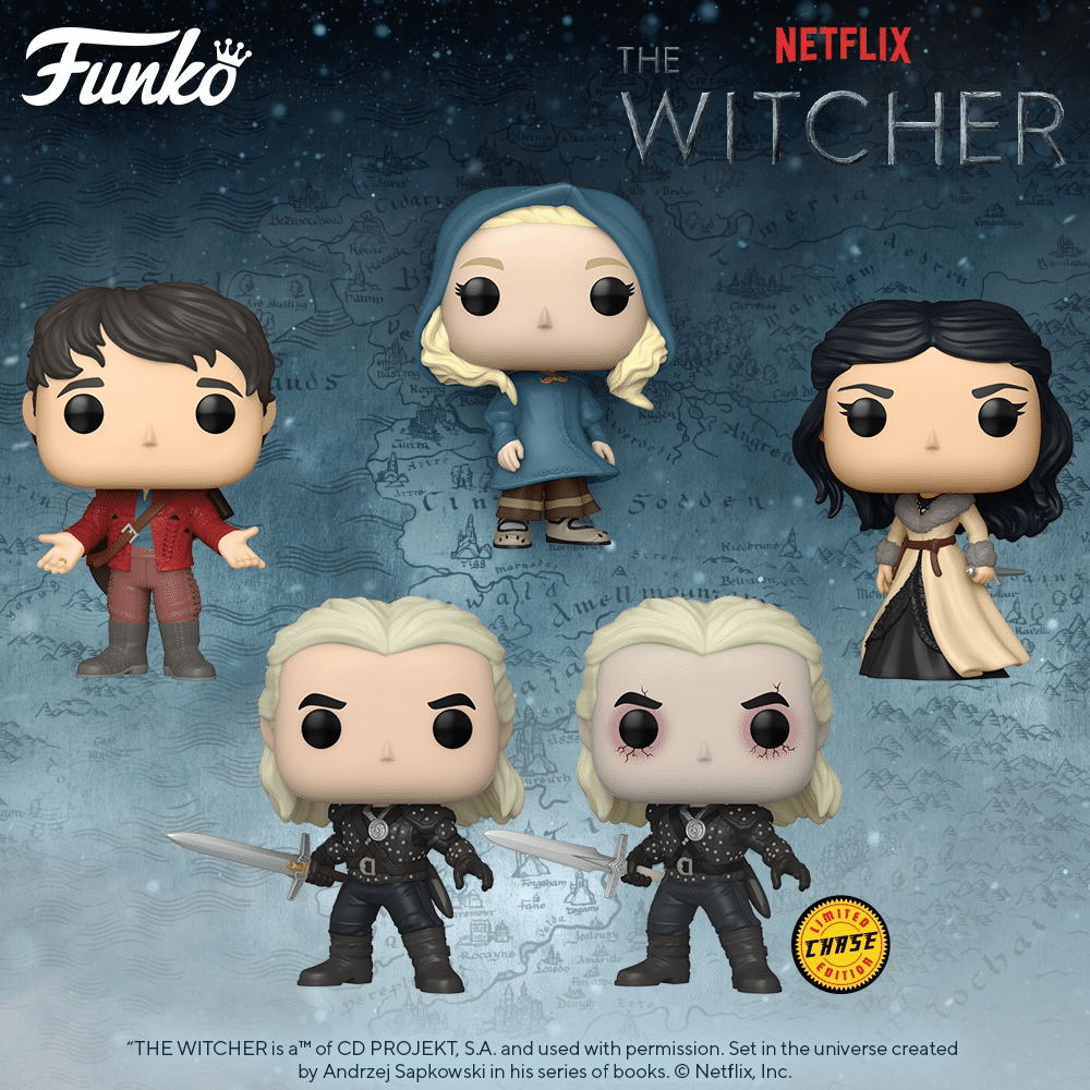 The Witcher: Geralt, Yennefer e mais personagens viram Funko 3 imagem 2021 11 09 170525