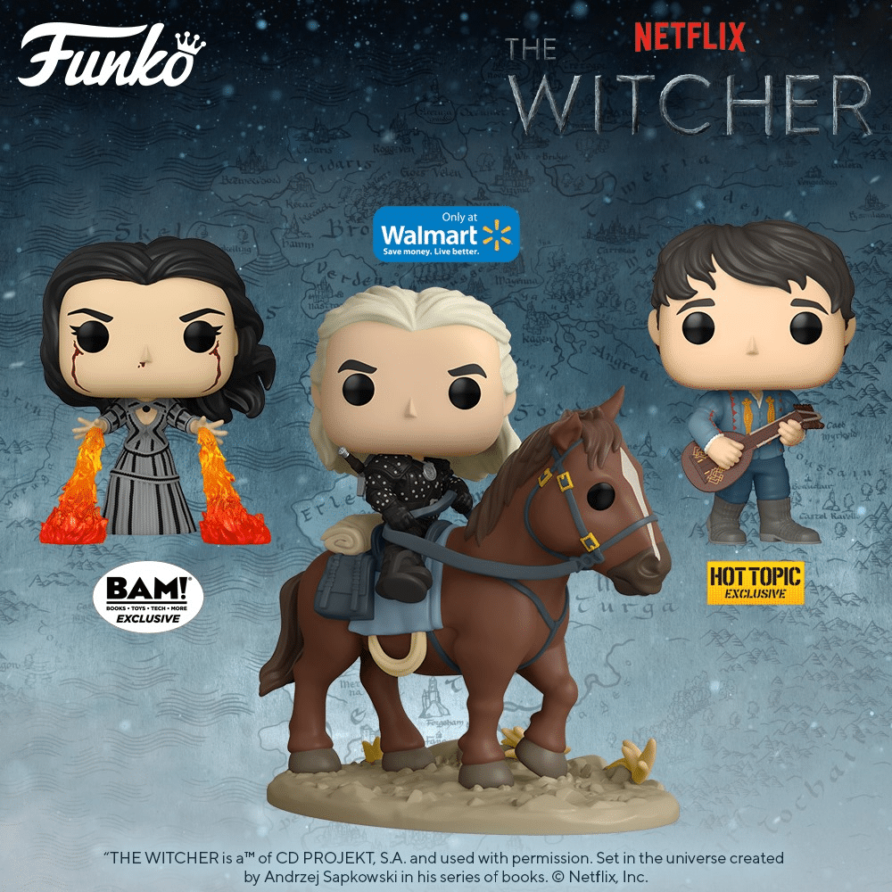 The Witcher: Geralt, Yennefer e mais personagens viram Funko 2 imagem 2021 11 09 170630