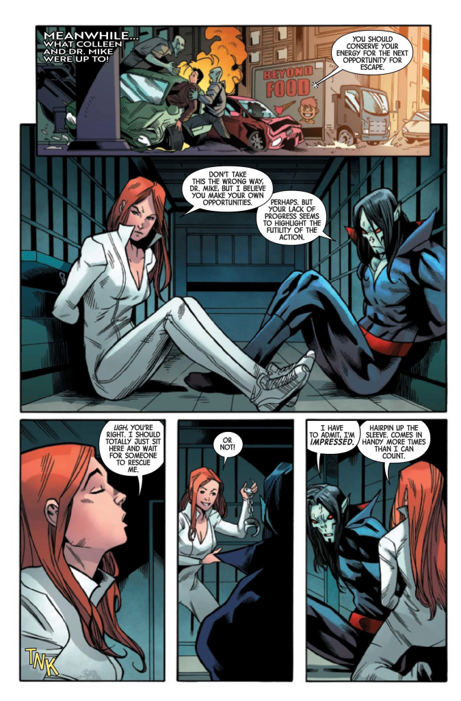 homem aranha e morbius blood hunt 7